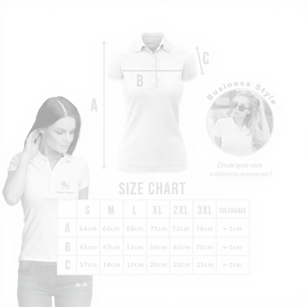 Polo Donna Personalizzata Logo Aziendale Abbigliamento