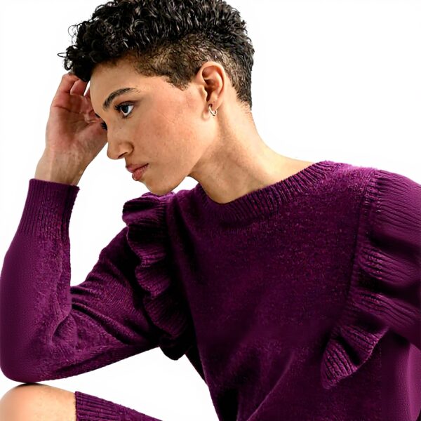 Abitino Donna Molly Bracken Maglia Lunga Calda Viola