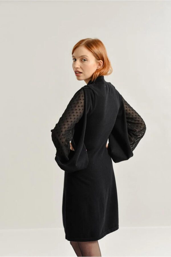 Abitino Nero Lana Molly Bracken Donna Casual Manica Lunga-7