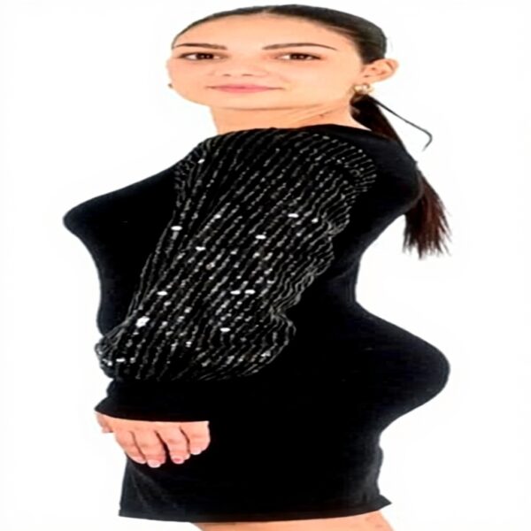 Abito donna Molly Bracken nero casual LA1641DN