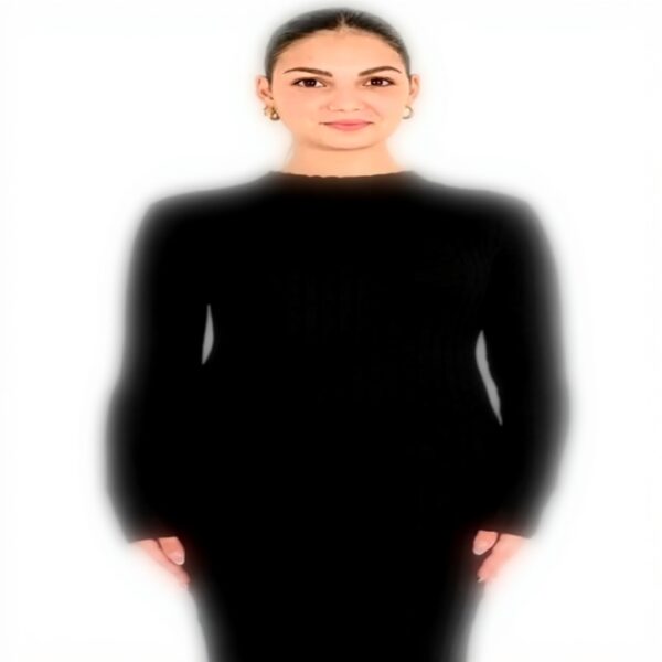 Abito donna Molly Bracken nero casual LA1836DN