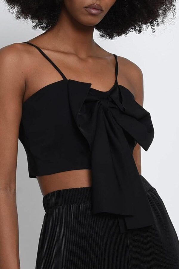 Bralette con nodo Molly Bracken reggiseno basic poliestere-2