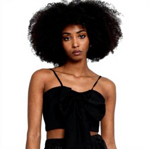 Bralette Molly Bracken Nero Nodo Poliestere Donna