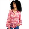 Camicia ampia stampata MOLLY BRACKEN donna poliestere