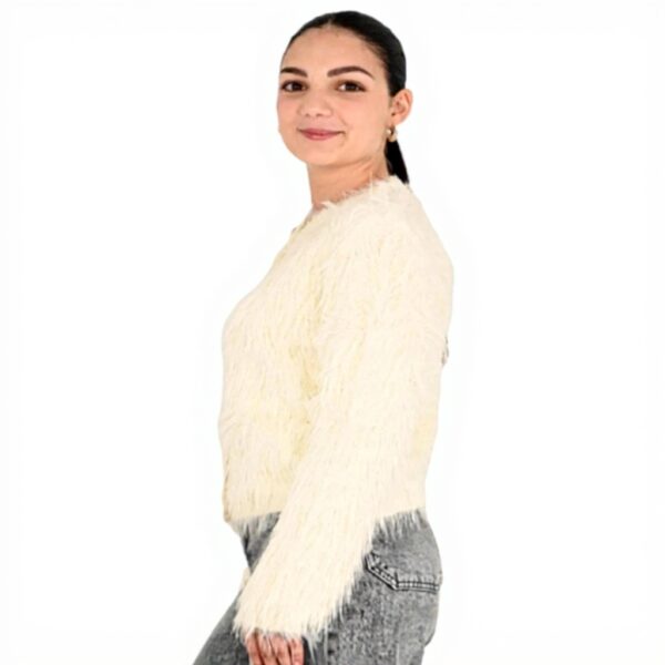 Cardigan donna Molly Bracken off white LA1818DH