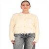 Cardigan donna Molly Bracken off white LA1818DH