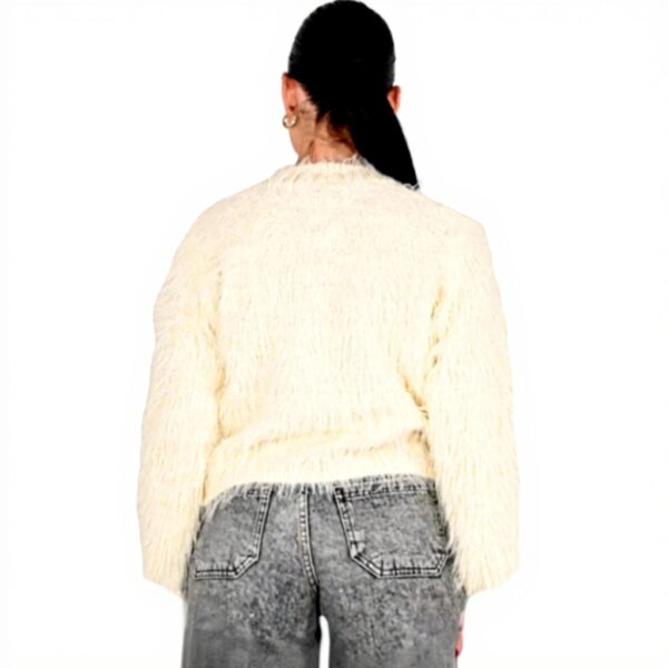 Cardigan donna Molly Bracken off white LA1818DH