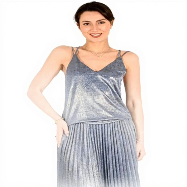 Gonna donna Molly Bracken blu P1676DE moda elegante