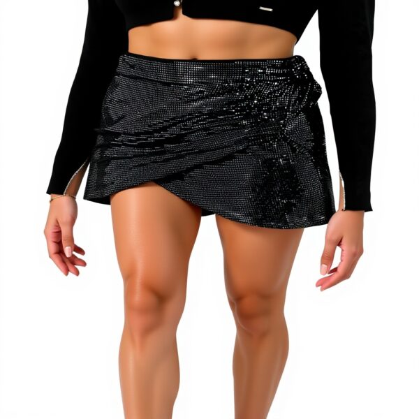 Gonna donna Molly Bracken grigio EW103BN moda elegante