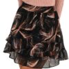 Molly Bracken gonna donna nero elegante moda femminile-4