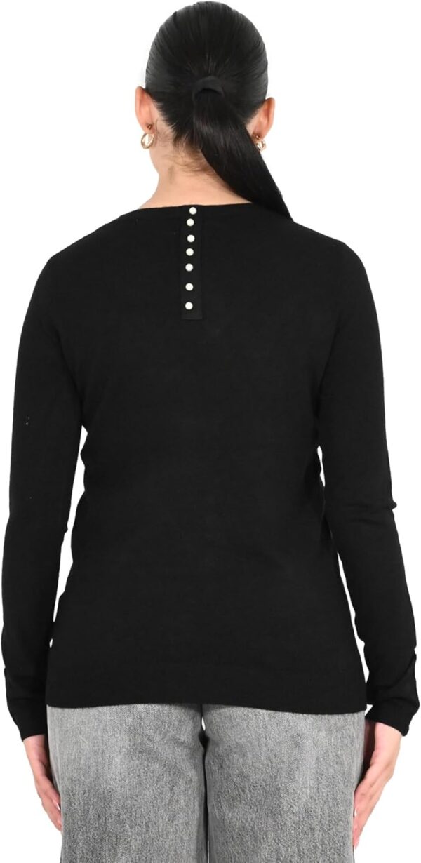 Maglia donna Molly Bracken nera E998DN comoda elegante-2