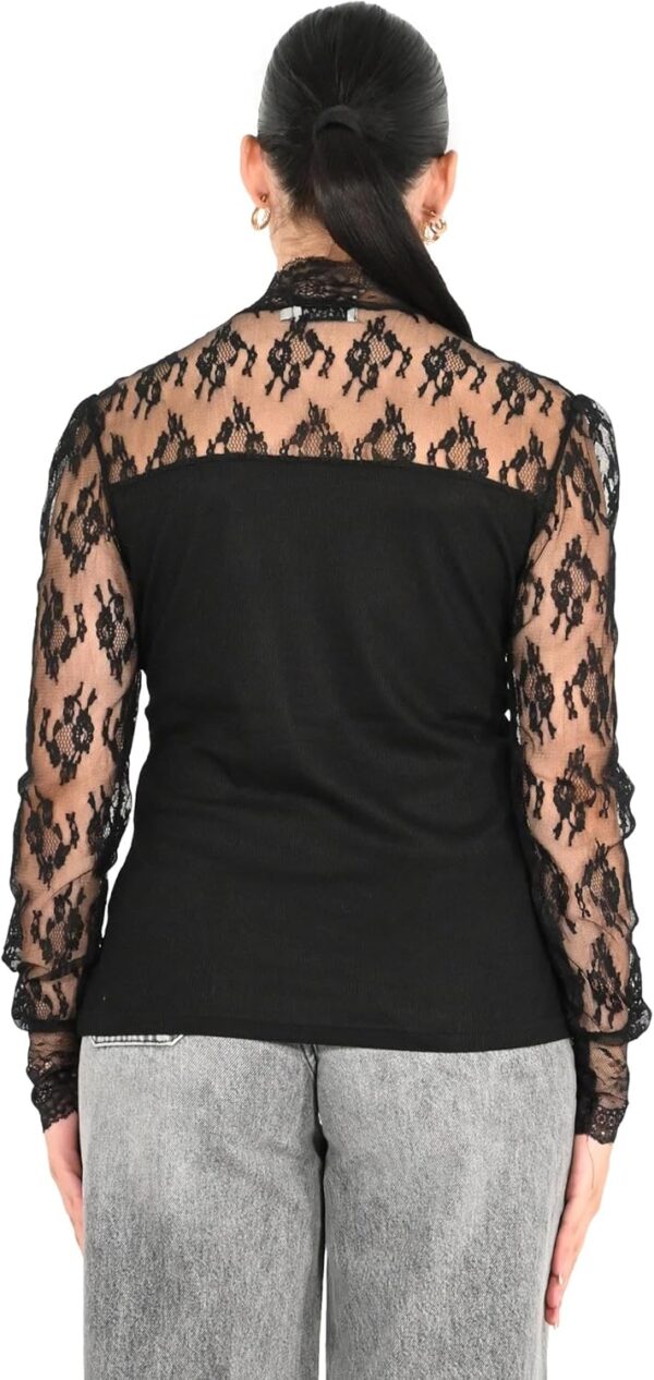 Maglia donna Molly Bracken nero LA1392DN comoda elegante-2