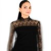 Maglia donna Molly Bracken nero LA1392DN comoda elegante