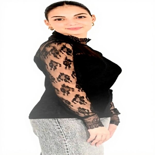 Maglia donna Molly Bracken nero LA1392DN comoda elegante