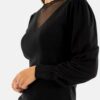 Molly Bracken maglia donna nero LA1838DN maglione-2