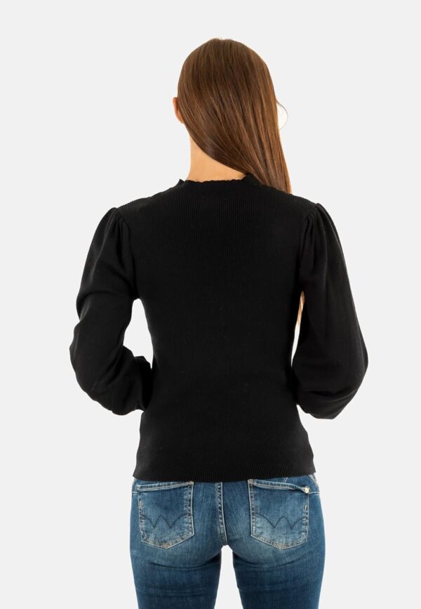 Molly Bracken maglia donna nero LA1838DN maglione-3