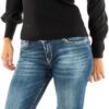 Molly Bracken maglia donna nero LA1838DN maglione-0