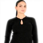 Maglia donna Molly Bracken nero T1920DN comoda elegante