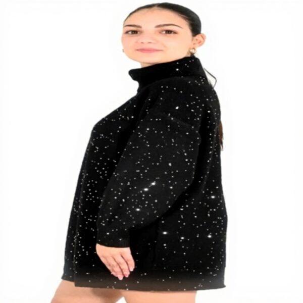 Maglia donna Molly Bracken nero T1921DN comoda elegante