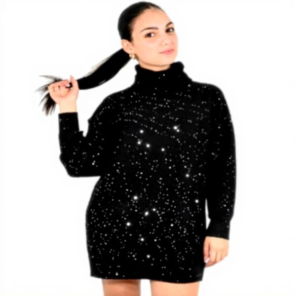 Maglia donna Molly Bracken nero T1921DN comoda elegante