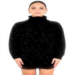 Maglia donna Molly Bracken nero T1921DN comoda elegante