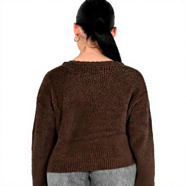 Maglia donna Molly Bracken cioccolato modello E1190DN