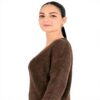 Maglia donna Molly Bracken cioccolato modello E1190DN