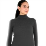 Maglia donna Molly Bracken dark grey LA1830DN comoda