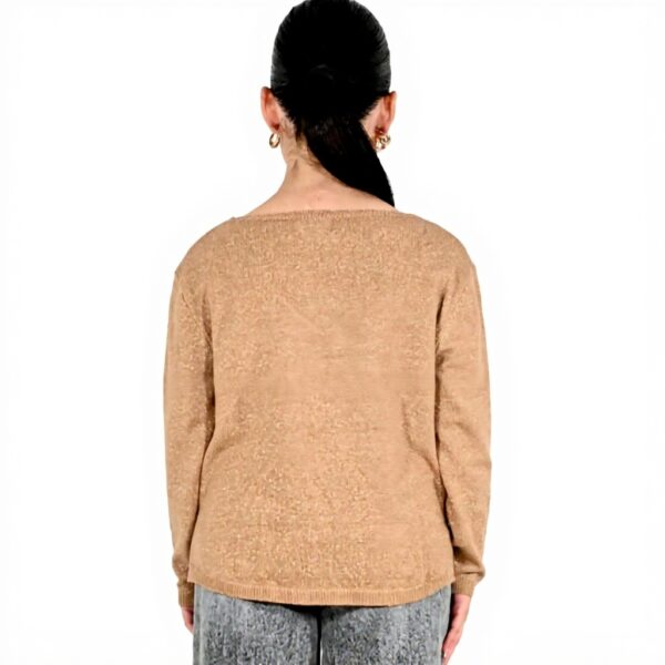 Maglia donna Molly Bracken golden beige LA1832DN