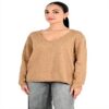 Maglia donna Molly Bracken golden beige LA1832DN