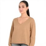 Maglia donna Molly Bracken golden beige LA1832DN