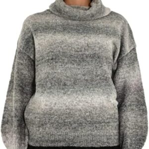 Maglia donna MOLLY BRACKEN grigio manica lunga LA1211AN-0