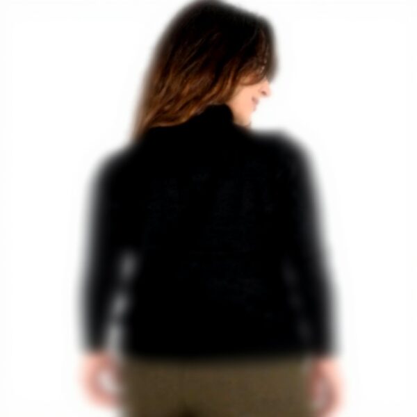 Maglia donna nero Molly Bracken E1125CN moda femminile