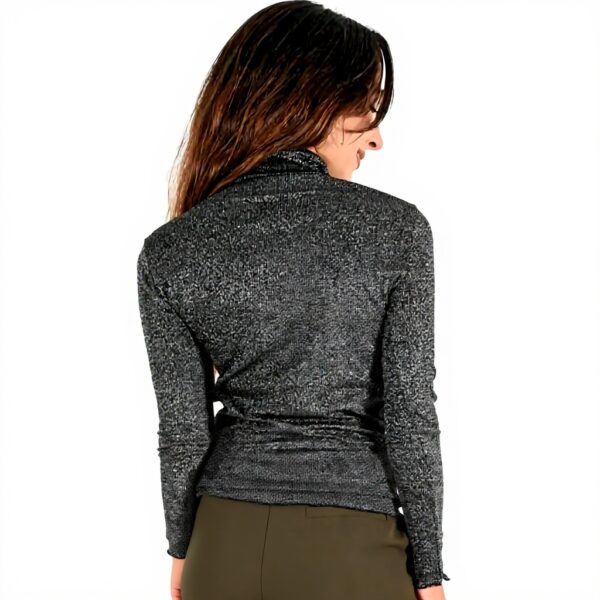 Maglia donna Molly Bracken nero T1939CH lana cotone