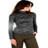 Maglia donna Molly Bracken nero T1939CH lana cotone