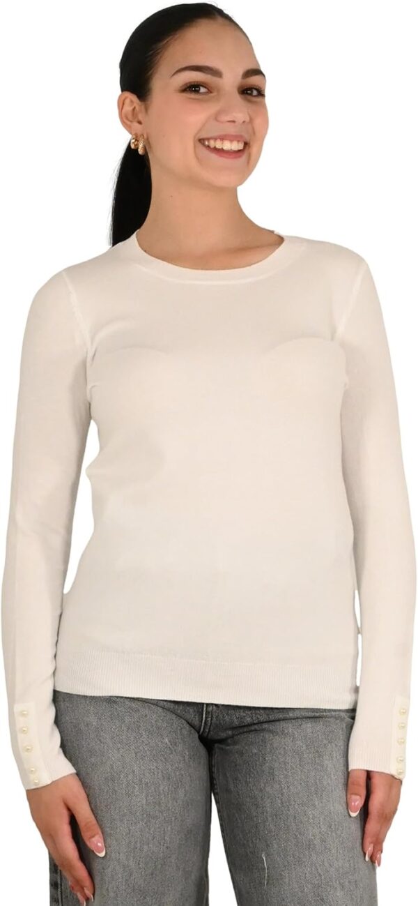 Maglia donna Molly Bracken off white modello E998DN-0