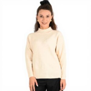 Molly Bracken maglia donna off white LA1582CN maglione