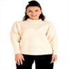 Molly Bracken maglia donna off white LA1582CN maglione