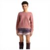 Maglione Donna Molly Bracken Scollo Ampio Rosa Antico