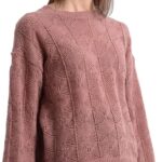 Maglioncino Donna Molly Bracken Rosa Antico Ricamato Inverno-0