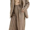 Pantalone donna Molly Bracken beige T1872CH elegante-0