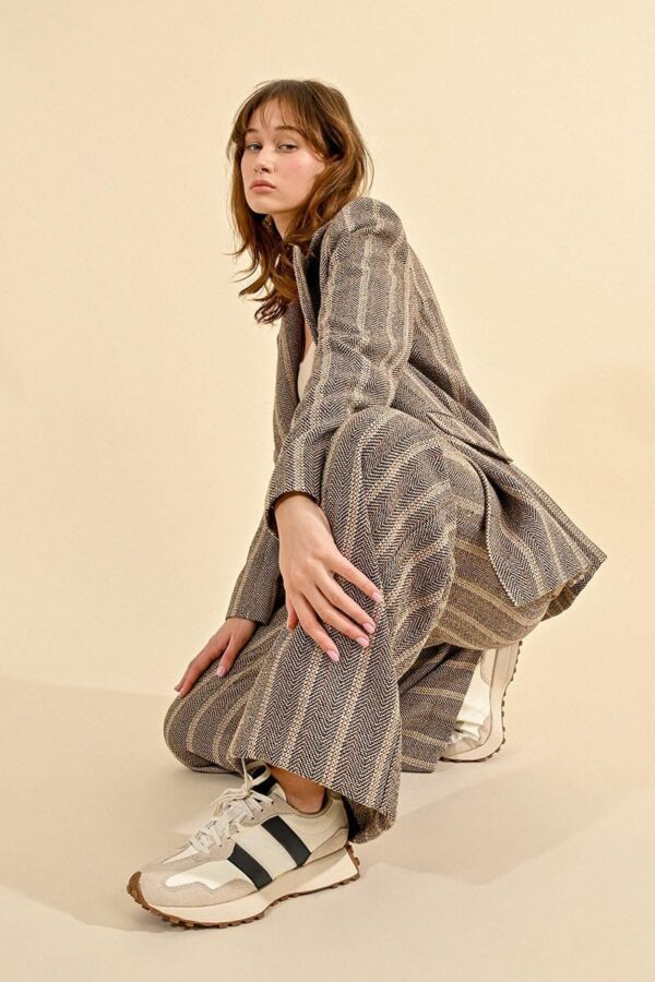 Pantalone donna Molly Bracken beige T1872CH elegante-1