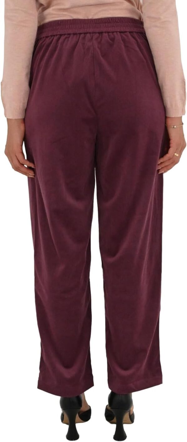 Pantalone donna Molly Bracken viola T1692BN comodo elegante-2