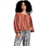 Pantaloni Palazzo Viscosa MOLLY BRACKEN Donna XS