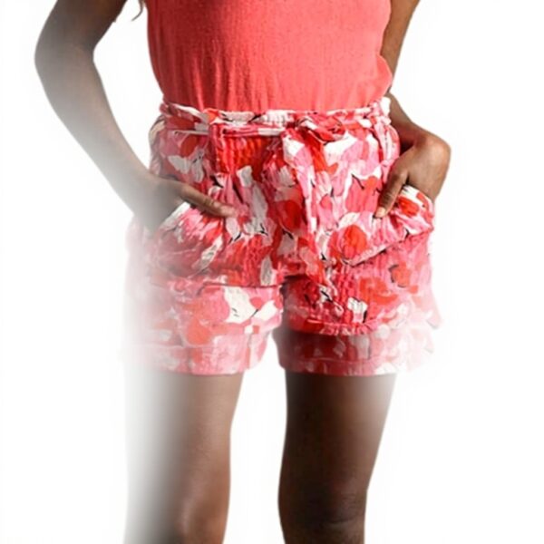 Shorts donna MOLLY BRACKEN stampa floreale vita alta