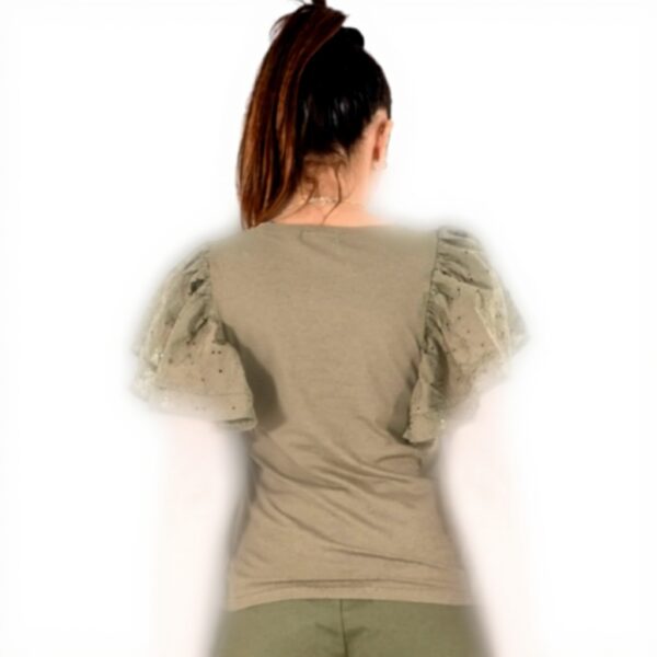 T-shirt donna Molly Bracken beige EF1541CE comoda elegante