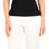 T-shirt Donna Molly Bracken Nero LA1731DP Collo Comodo-4