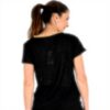 T-shirt donna Molly Bracken nera mod T427DP cotone
