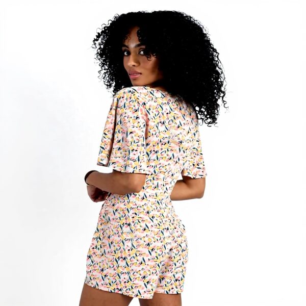 Tutina stampata Molly Bracken con cintura donna monopezzo