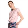 Top donna maniche sbuffo Molly Bracken viscosa poliestere